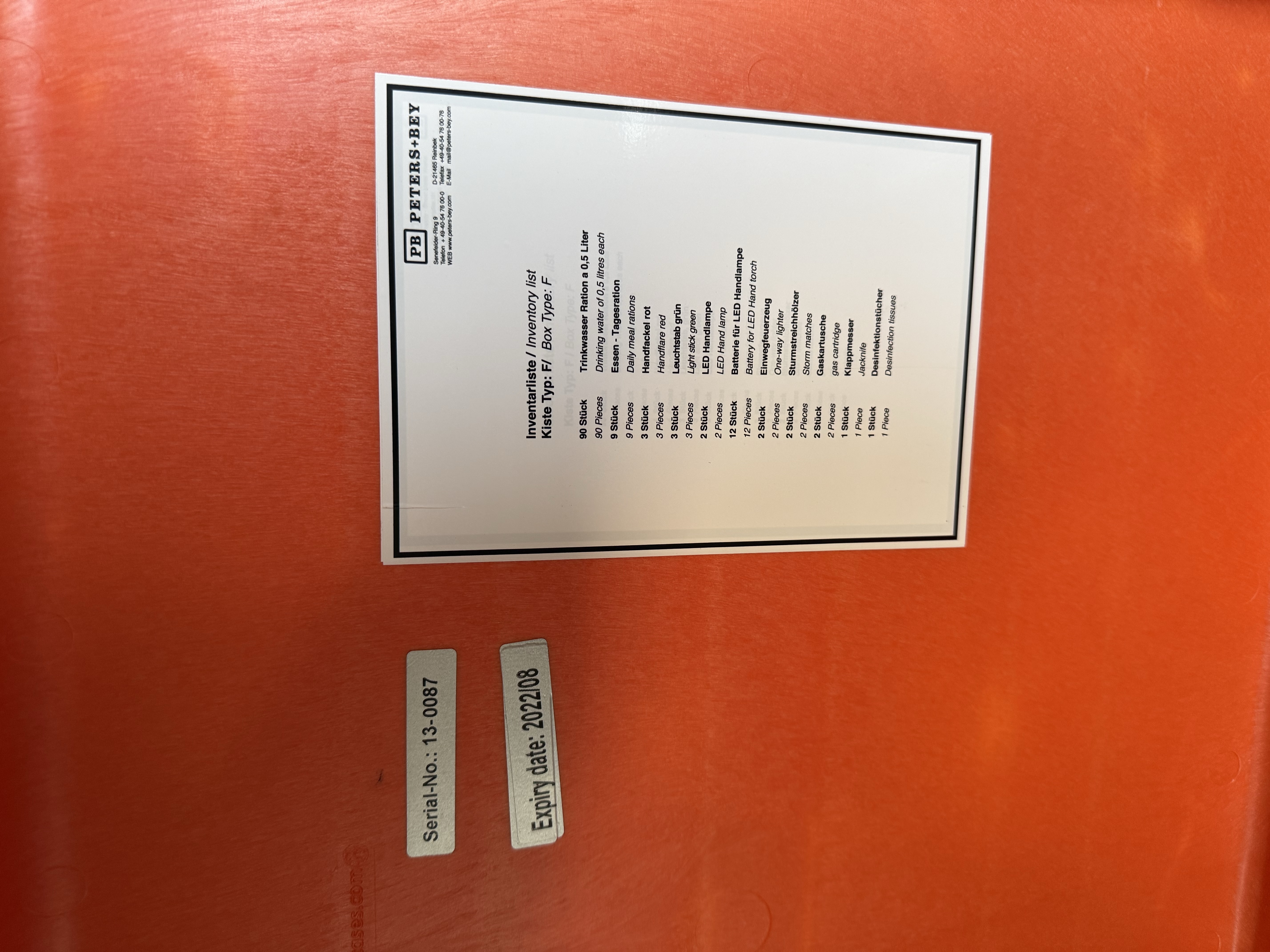 Explorer Cases 7641 Transportkoffer orange leer