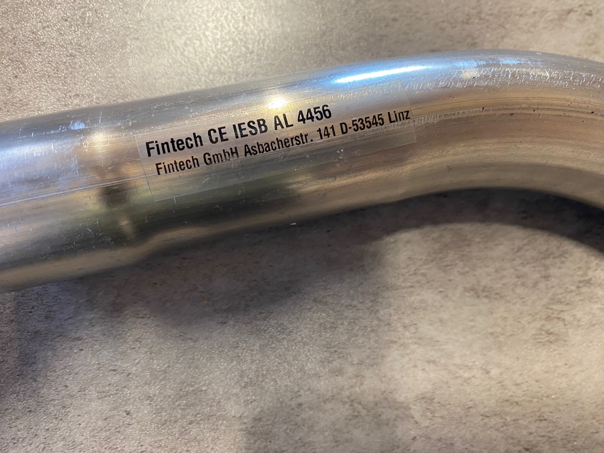 Fintech IESB 40 AL Aluminium-Steckbogen 90° für 40-mm-Rohr