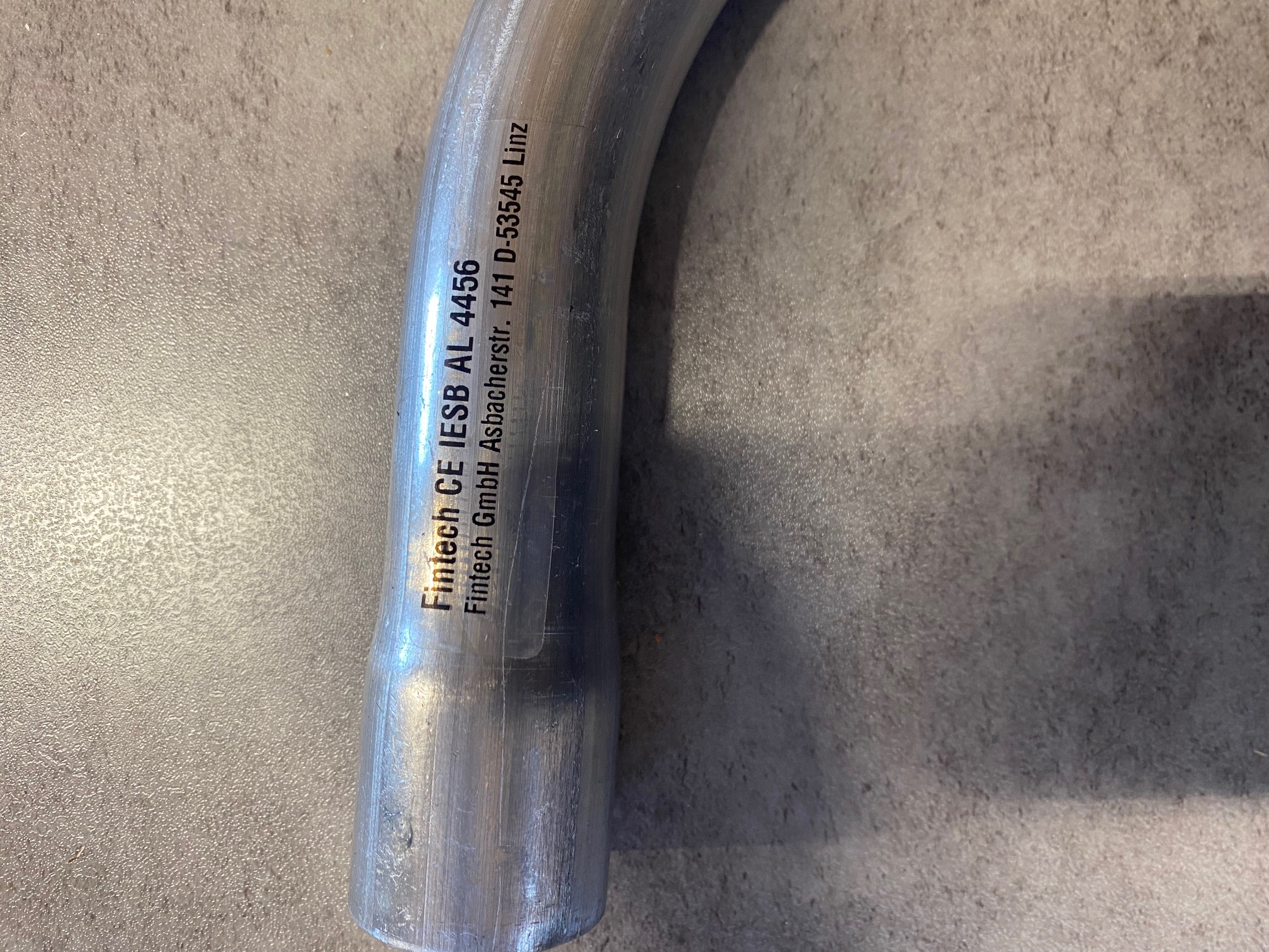 Fintech IESB 32 AL Aluminium-Steckbogen 90° für 32-mm-Rohr