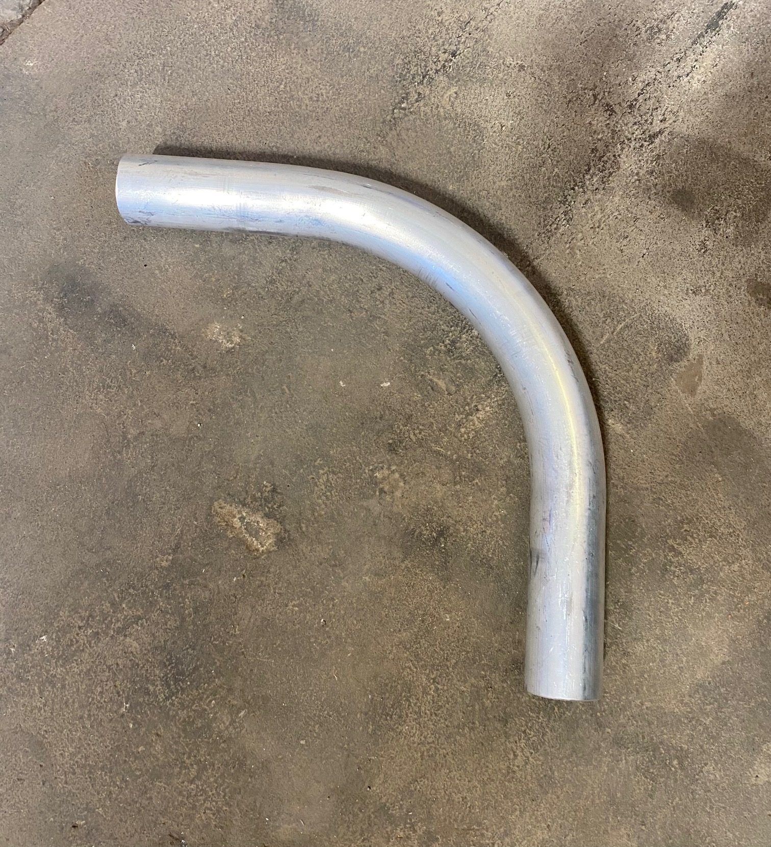 FRÄNKISCHE ABS-E 50 Aluminium-Steckbogen 90° mit Muffe