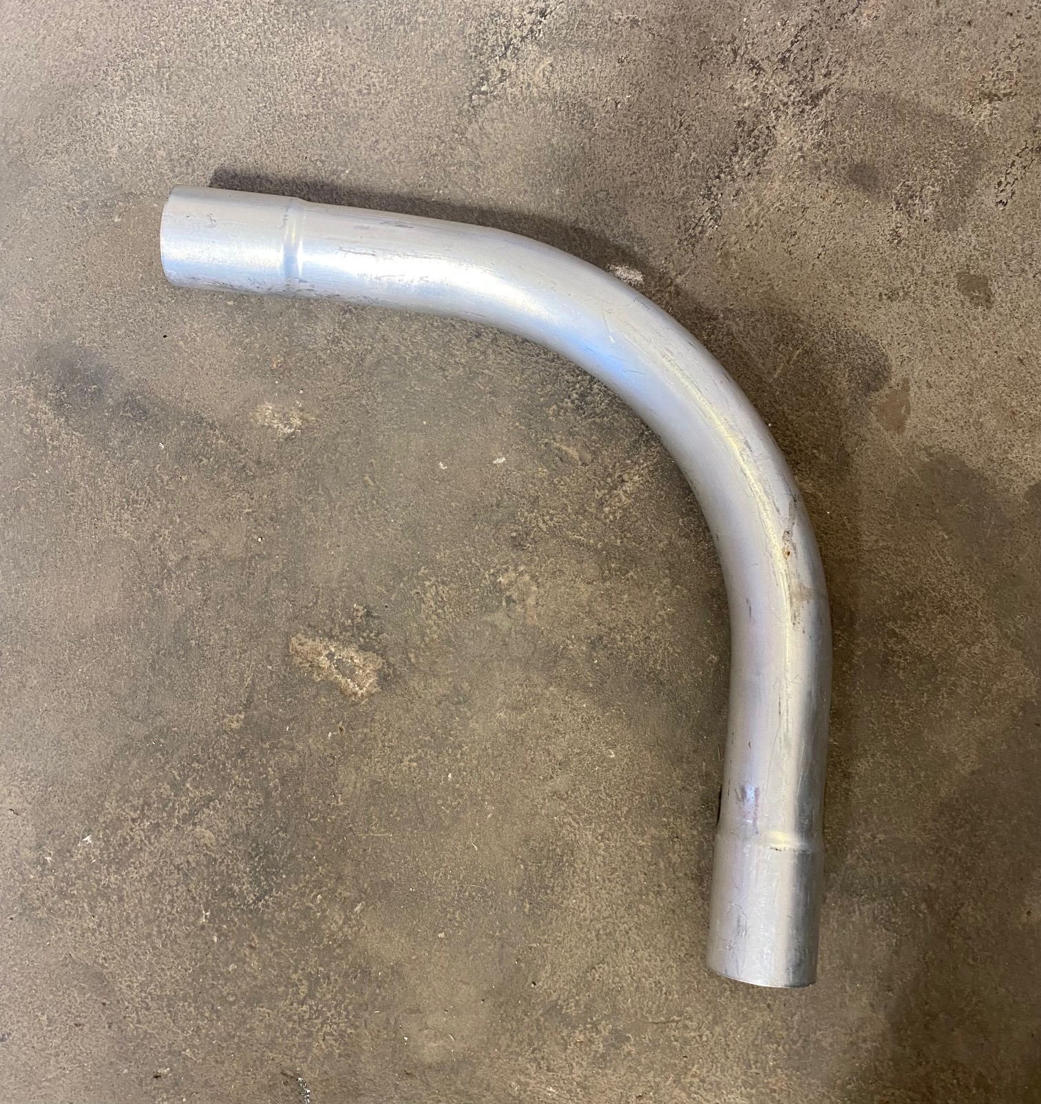 FRÄNKISCHE ABS-E 50 Aluminium-Steckbogen 90° ohne Muffe