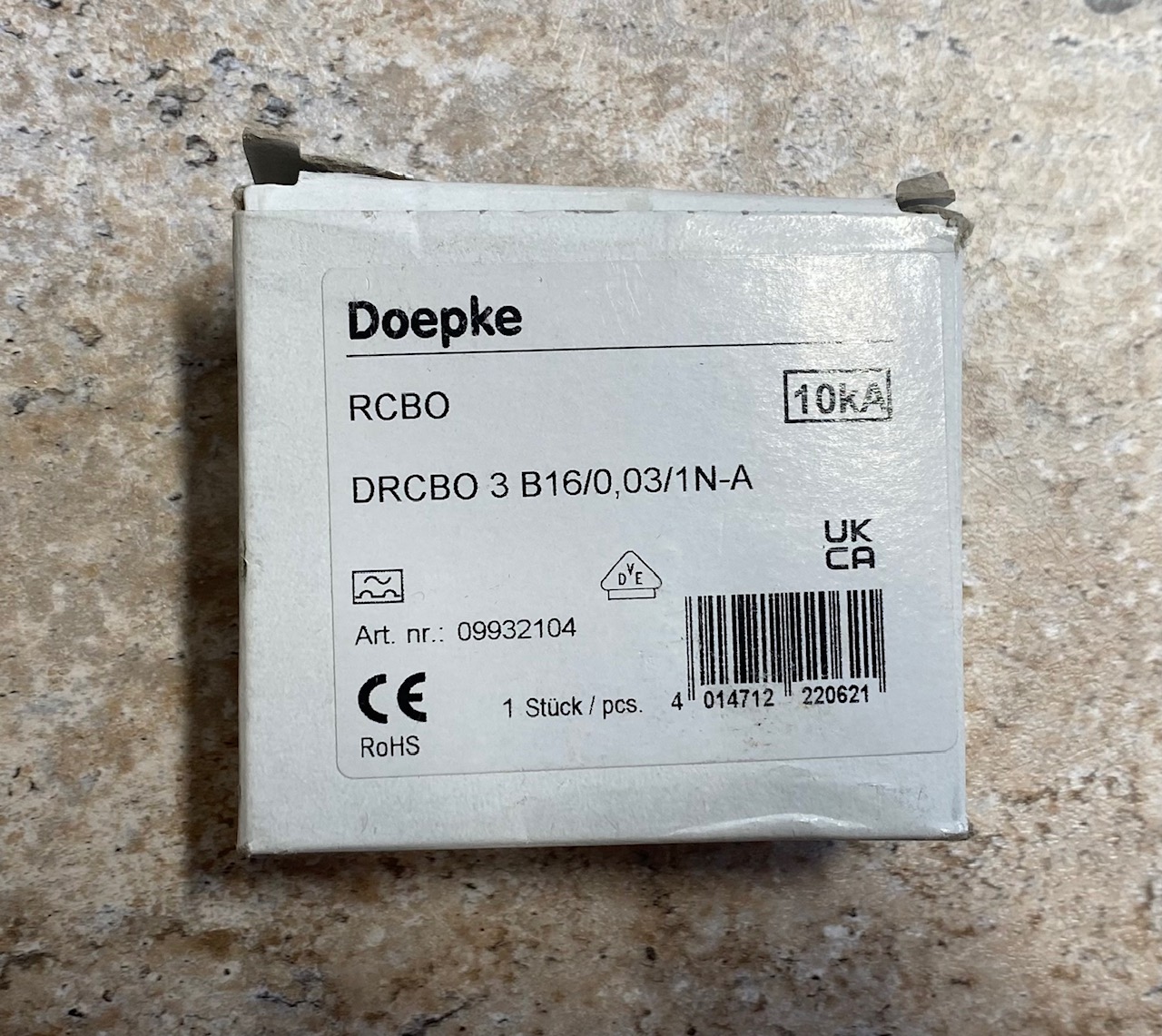 Doepke DRCBO 3 B16 0.03 1N-A FI-LS 09932104