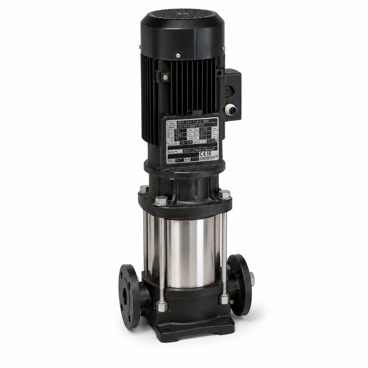 Grundfos CR 15-03 A-F-A-E-HQQE Kreiselpumpe 3 kW