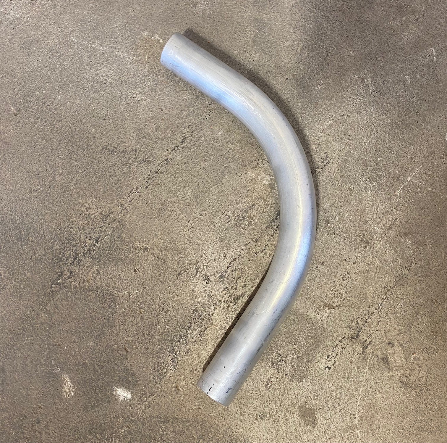 FRÄNKISCHE ABS-E 40 Aluminium-Steckbogen 90° ohne Muffe